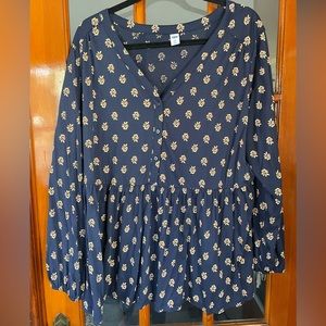Old Navy peplum top